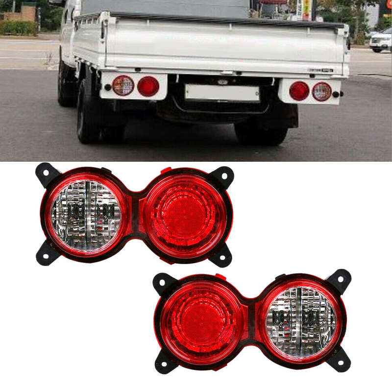 Taillights Taillamps Left & Right Pair Set Fits For Kia Bongo3 K2500 K2700 2006+