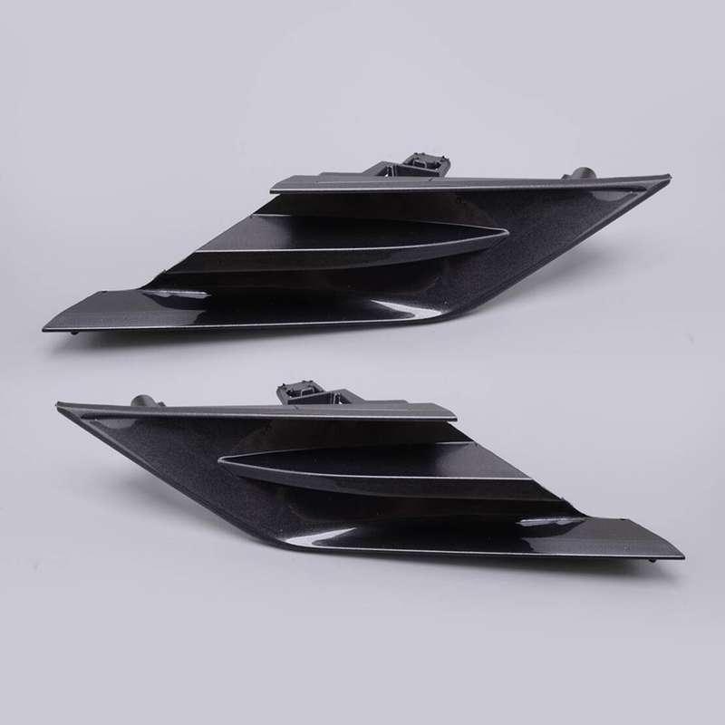 2x Front Bumper ABS Grille Trim Cover Fit For Toyota Camry L LE XLE 2018-2020