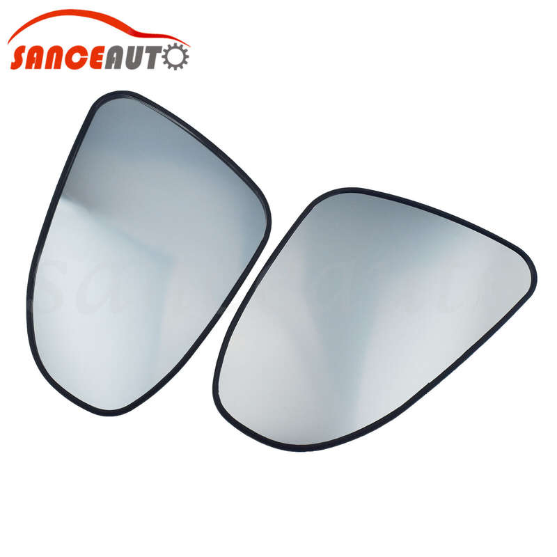 Heated Side View Mirror Glass Driver Passenger 2pcs for Toyota Corolla 2012-2019