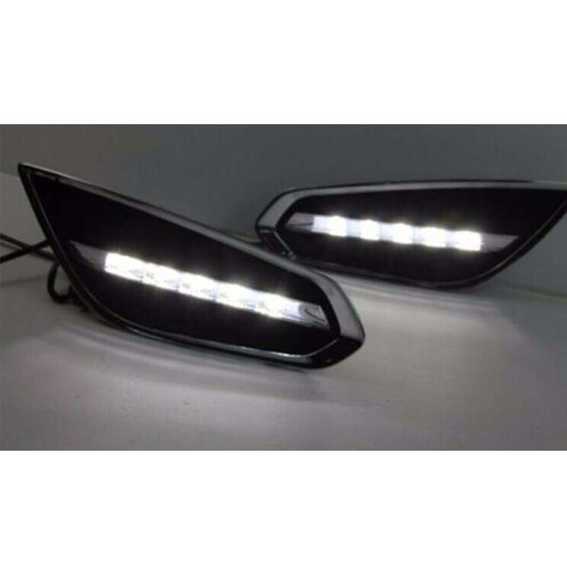 Left+Right Pair For Volvo S60 T5 09-13 New Fog Lamp Front Daytime Running Lights