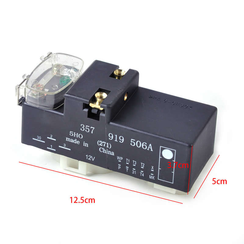 Coolant Fan Control Switch Relay Module 357919506A for VW Golf Jetta Cabrio Pass