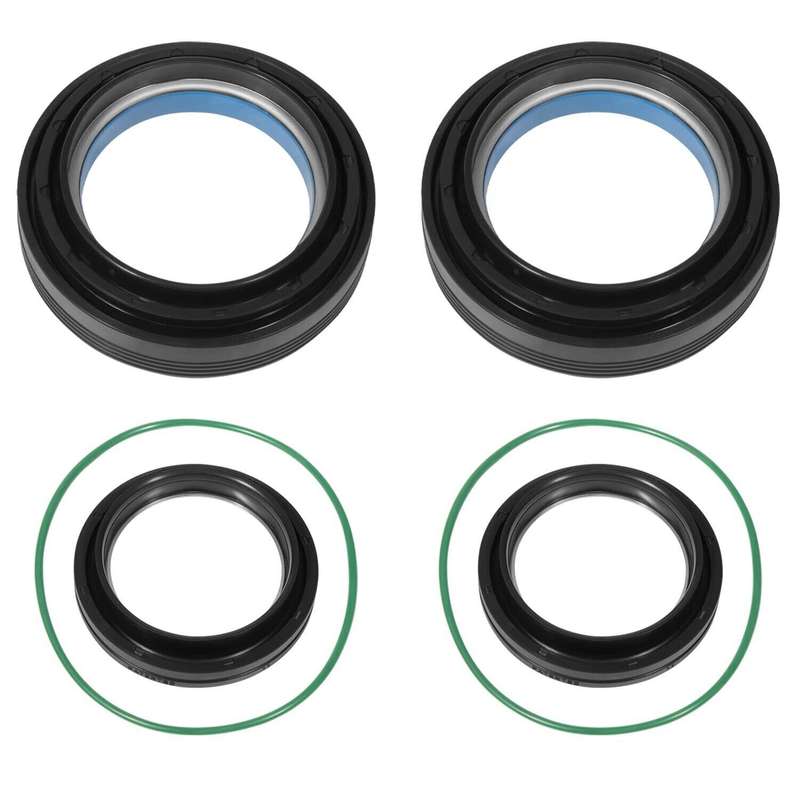 1 Set Front Axle Vaccum Knuckle &Tube Seal Kit 50491 41784-2 For Ford Super Duty