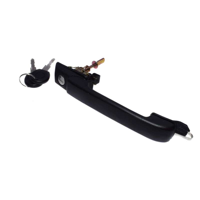 1X Front Left Right Exterior Door Handle w/keys 1H0837207B 1H0837207C For VW New