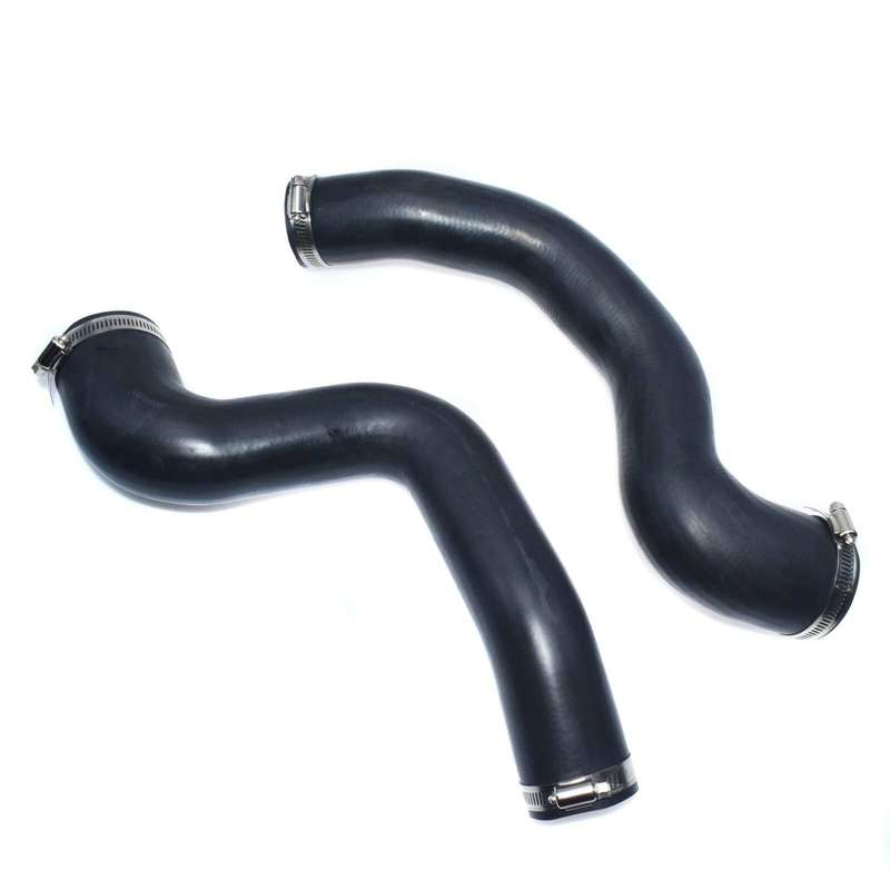 2PCS For Range Rover Sport 3.6 TDV8 Upper LH RH Intercooler Tubo Hose PNH500361