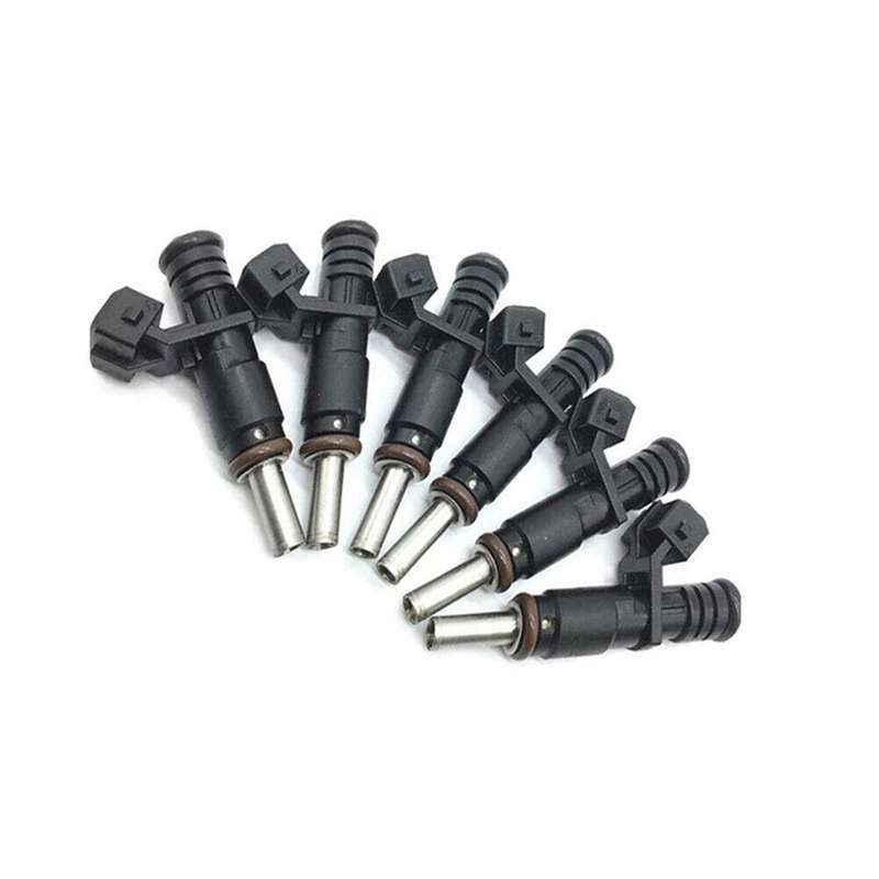 6PCS Fuel Injector Nozzle For BMW E87 E90 E95 E83 E85 N52 3.0L L6 2007-2013