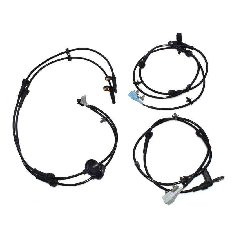 4PCS Front Rear LH RH ABS Wheel Speed Sensor Fit Nissan Quest 2004-2009 V6-3.5L
