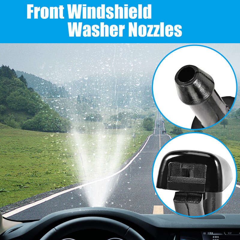 2x Windshield Washer Wiper Spray Nozzle Jet 85381-AE020 For Toyota Sienna 04-10