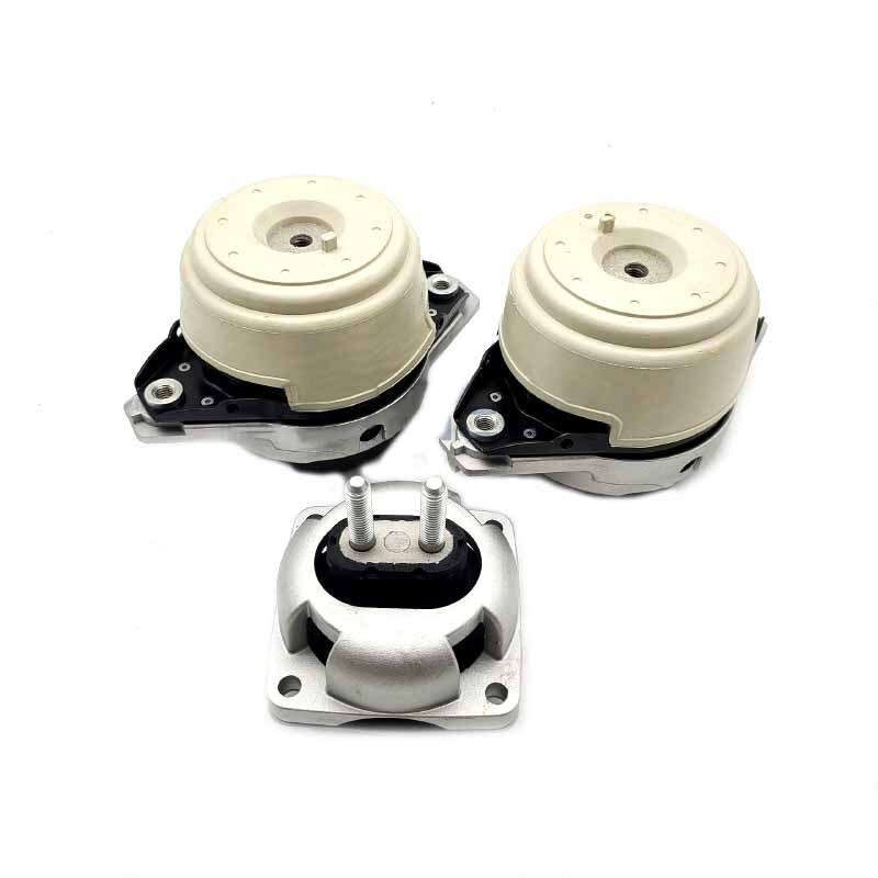 3Pcs Engine Motor Mount & Transmission Mount Set Fit for Mercedes GL GLE GLS ML
