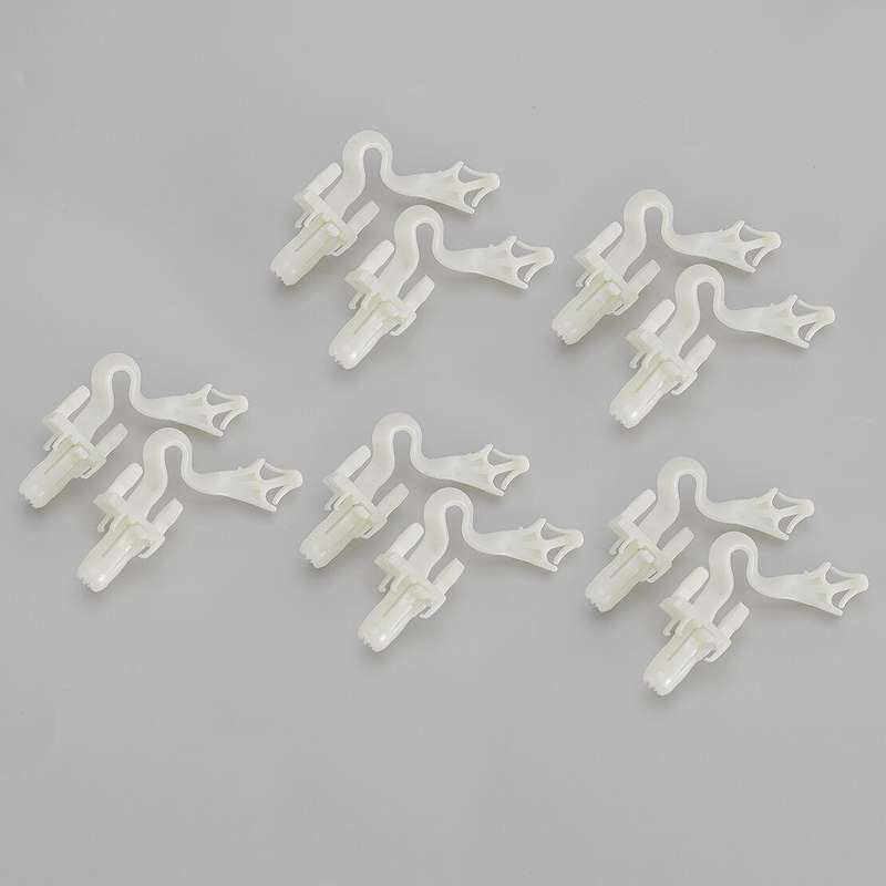 10pcs Car Interior A Pillar Trim Retainer Clips Fit for Toyota Lexus White Car