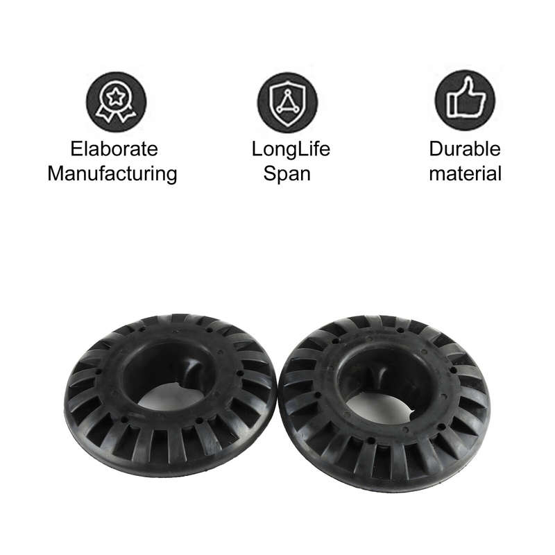 4X Rear Upper Lower Rubber Spring Isolator For Jeep Grand Cherokee 1999-2004