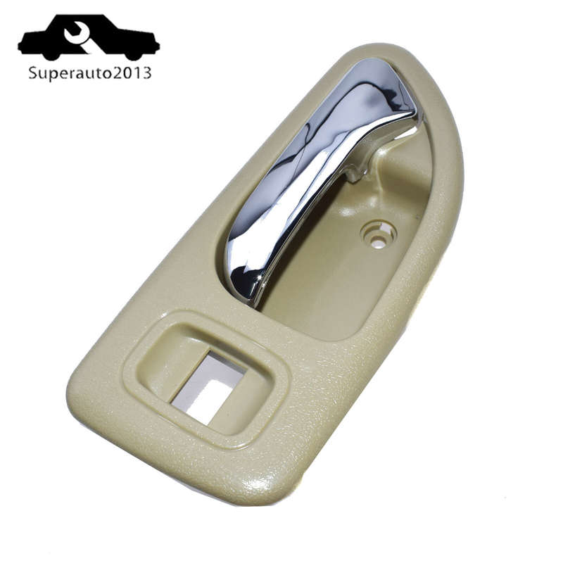 Interior Door Handle Rear Left Driver Side Beige For 1994-1997 Honda Accord New
