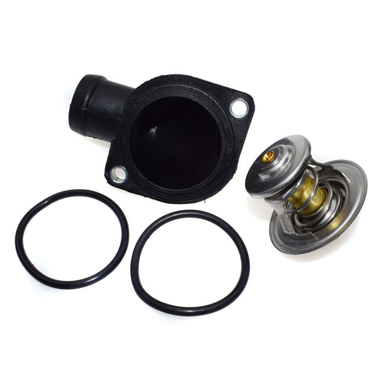 Engine Coolant Thermostat + Ring 044121113 For Audi VW Golf Corrado GTI 87 DEG