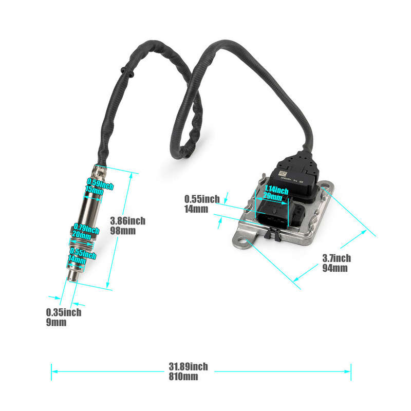 Outlet New Nitrogen Oxides Nox Sensor 22303391 For Volvo Truck D11 D13 D16 Mack