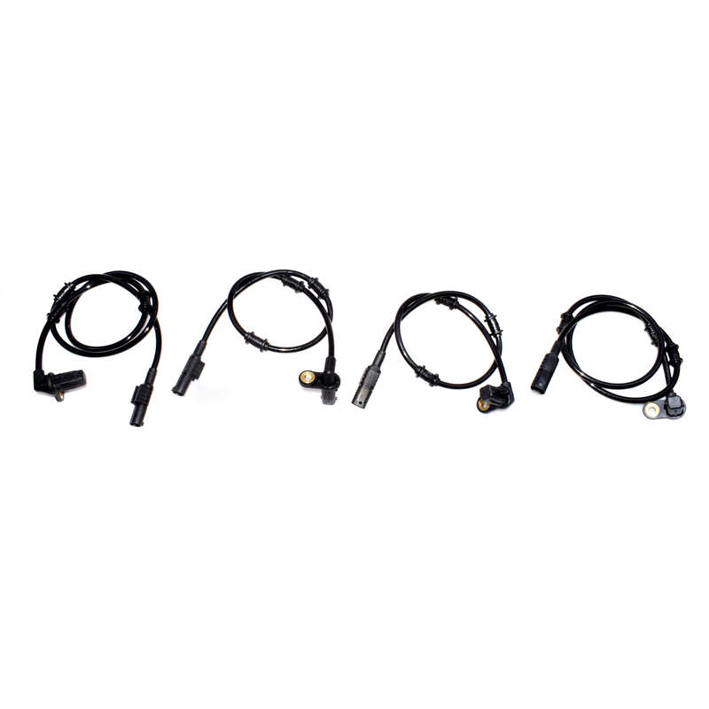 4X Front Rear Left Right ABS Wheel Speed Sensors For Mercedes ML320 ML350 ML500