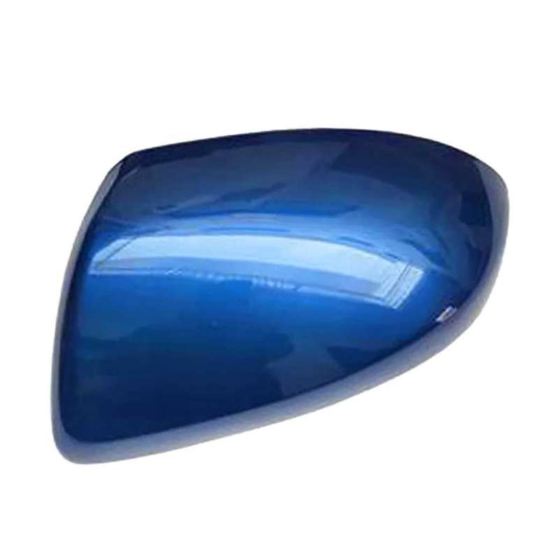 Blue Side Mirror Cover Left Side Fit For Mazda 2 2007-2014