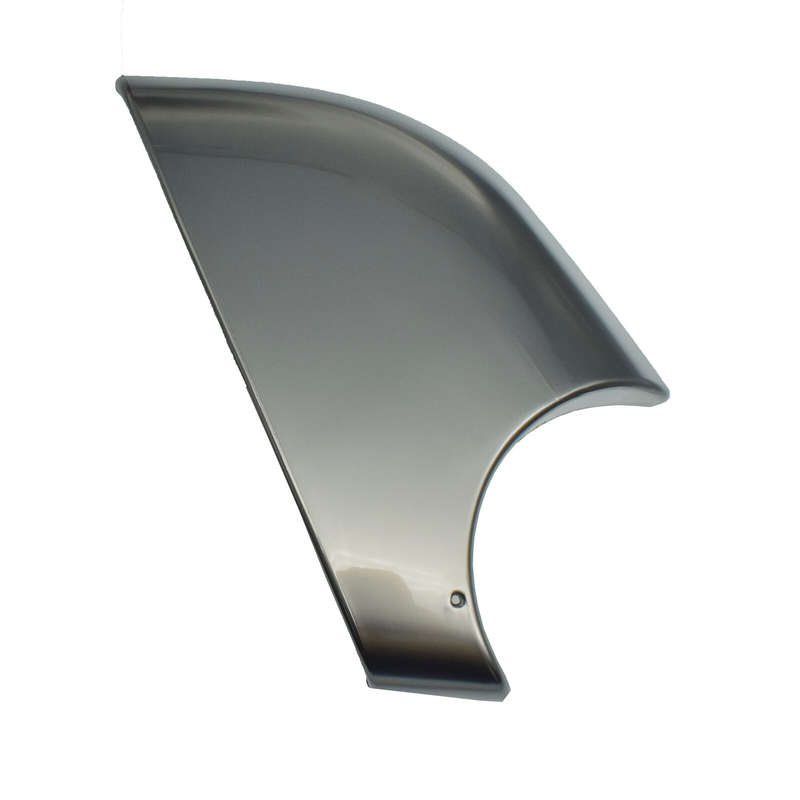 Left Side Door Wing Mirror Cover Lower Holder Chrome For 2017-2022 Tesla Model 3