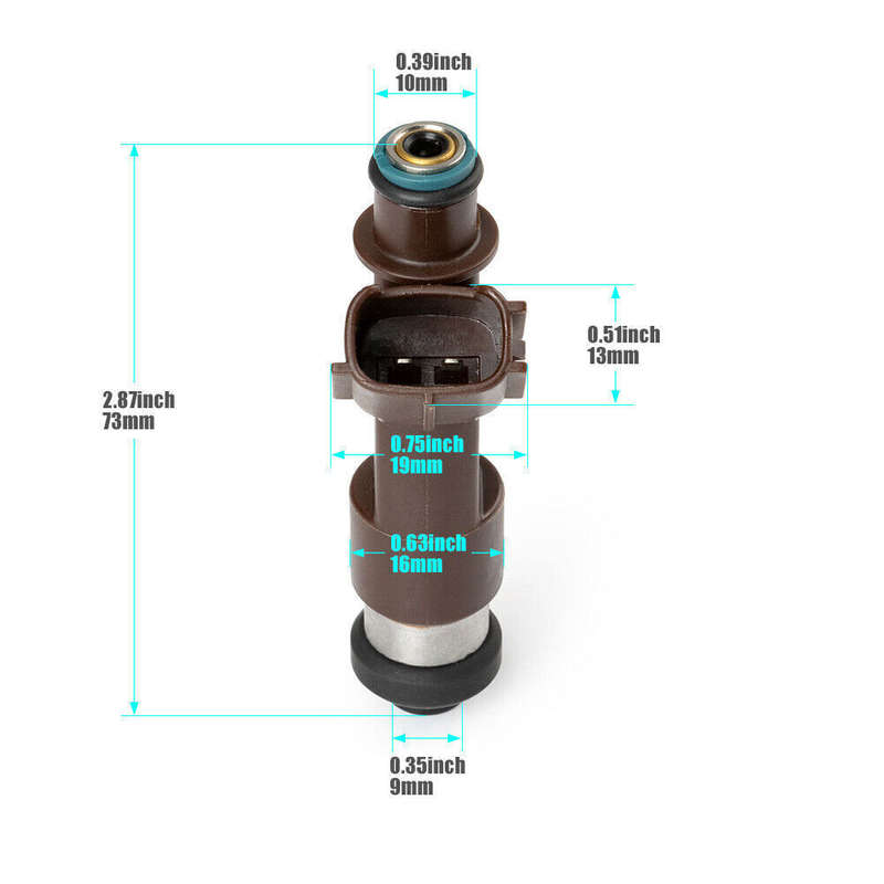 8pcs Fuel injectors for Toyota Tundra Sequoia 4Runner Lexus GX470 23250-0F020