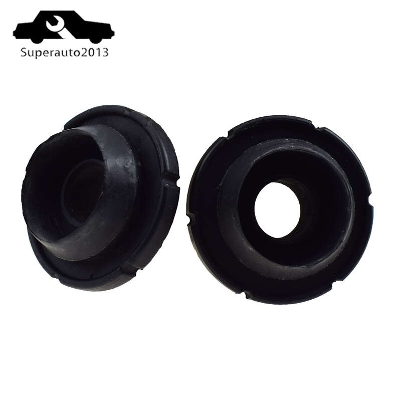 2X Lower Rubber Cushion Bushing Radiator Mount For Ford Fiesta Mazda B6DG15202