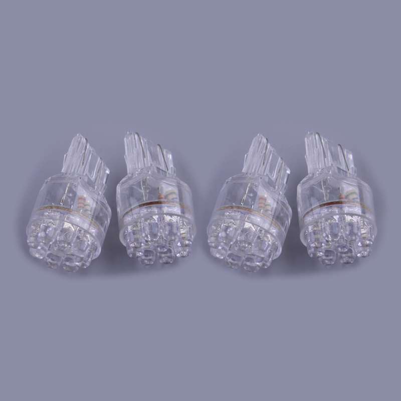 4pcs T20 Car Daytime Running Light DRL Reverse Lamp Turn Signal Parking light