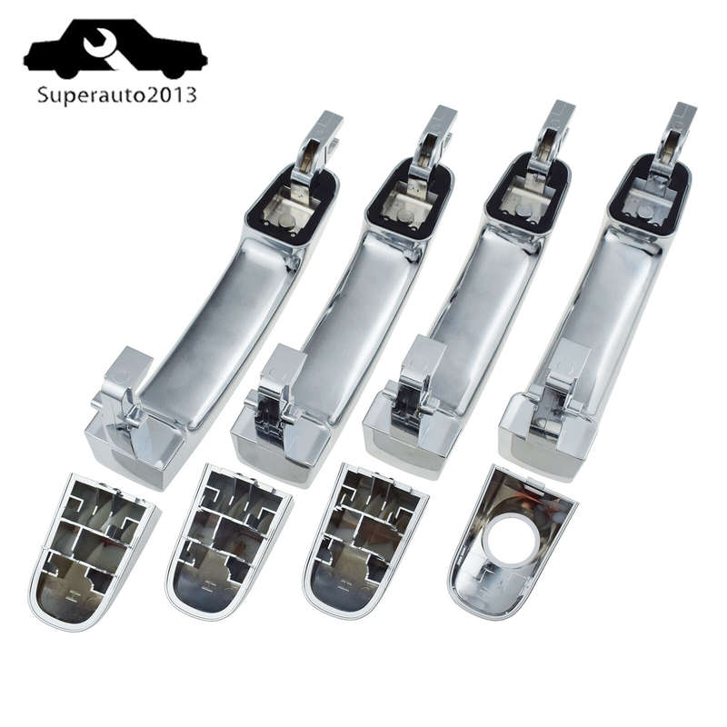 4X Exterior Door Handle Front Rear Left Right For Ford Ranger Mazda BT50 2012-20