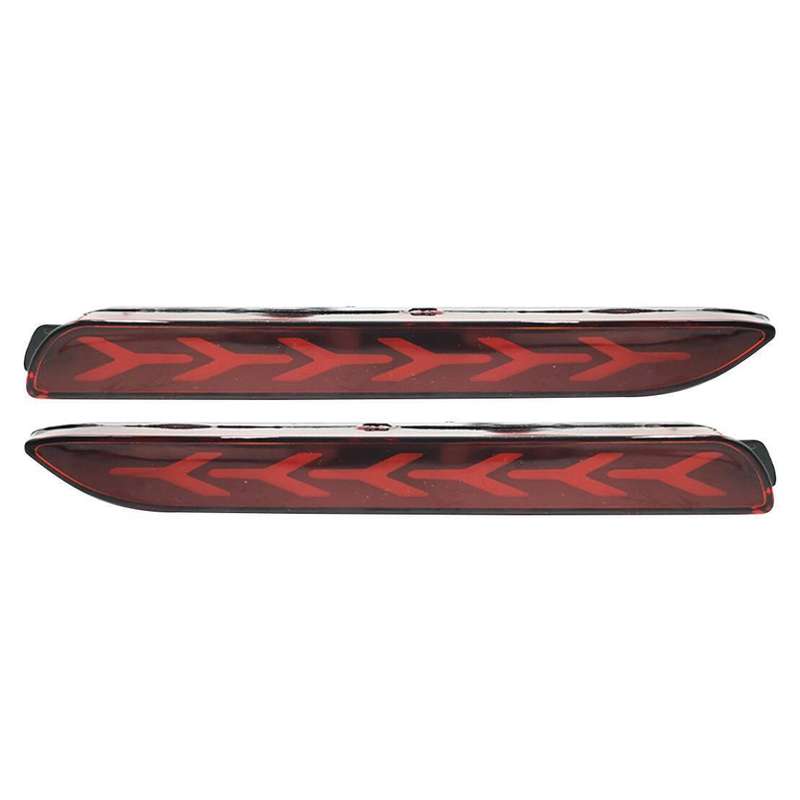 2pcs Red Rear Reflector Tail Light Brake Lamp fit for Lexus RC350 IS-F GX470