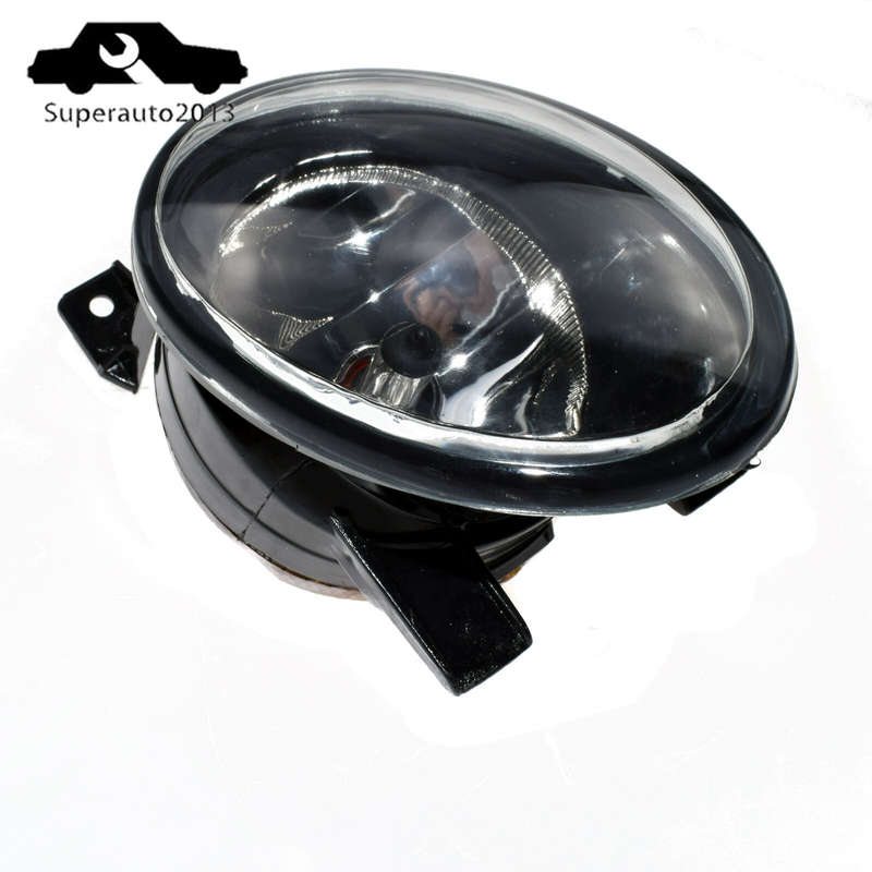 For VW Golf Jetta MK6 Tiguan EOS Bumper Convex Lens Fog Lights Lamps Front Left
