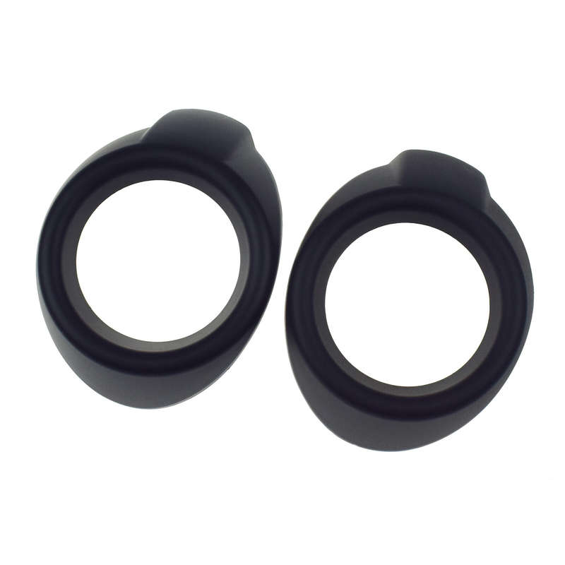 For Ford Focus 2012-2014 Front Bumper Fog Light Cover Bezels Pair BM51-19953-CB