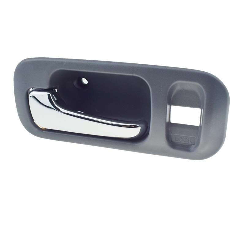 Left LH Inside Interior Door Handle Grey Gray CHROME for 1997-2001 Honda CRV New