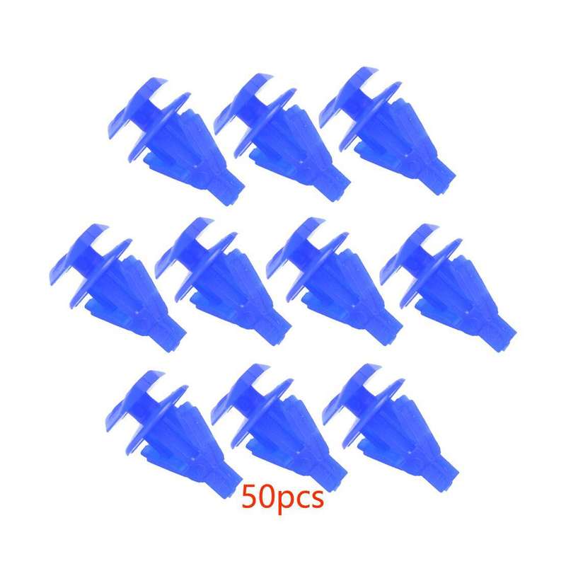 50pcs Door Rubber Weatherstrip Seal Retainer Clip Fit for Honda 72311-S5S-003