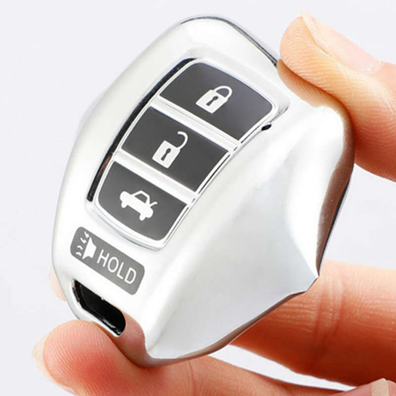TPU Remote Car Key Case Fob Holder Shell Fit For Honda Civic Accord CR-V ws
