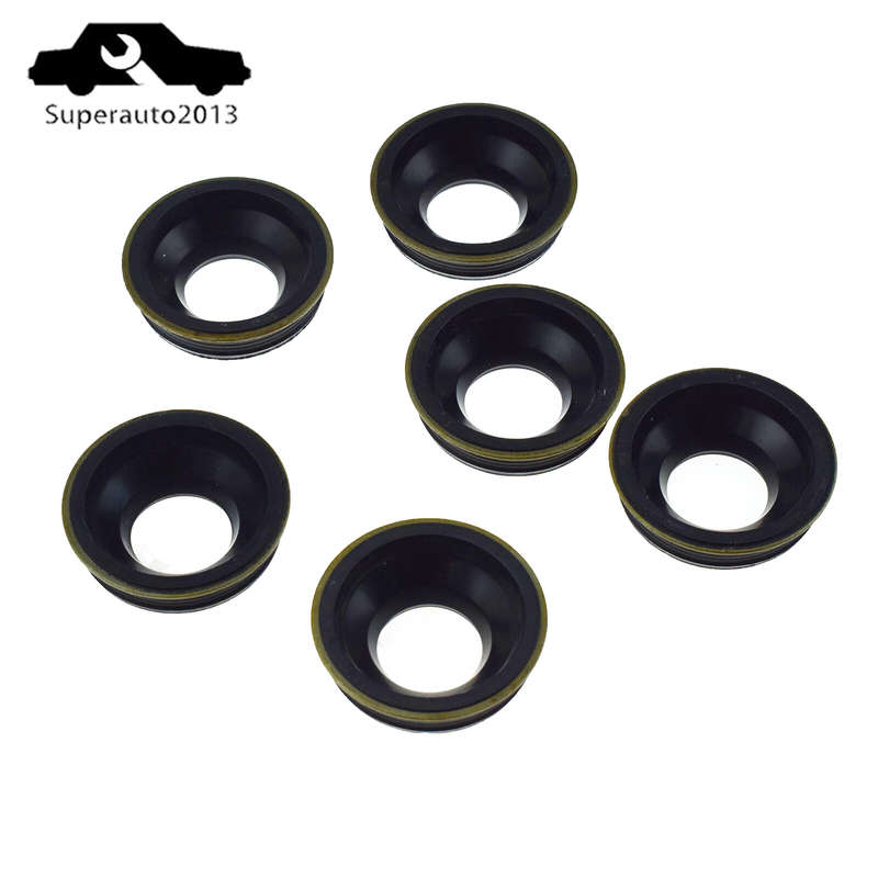 6X Engine Spark Plug Tube Seal For Audi A4/5/6 VW Touareg 059103085L 95810558500