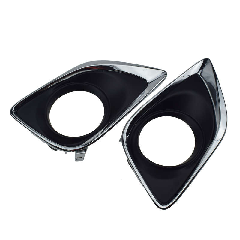 Pair New Fog Light Cover Trim Front Right & Left Side For 2013-2016 Toyota Venza