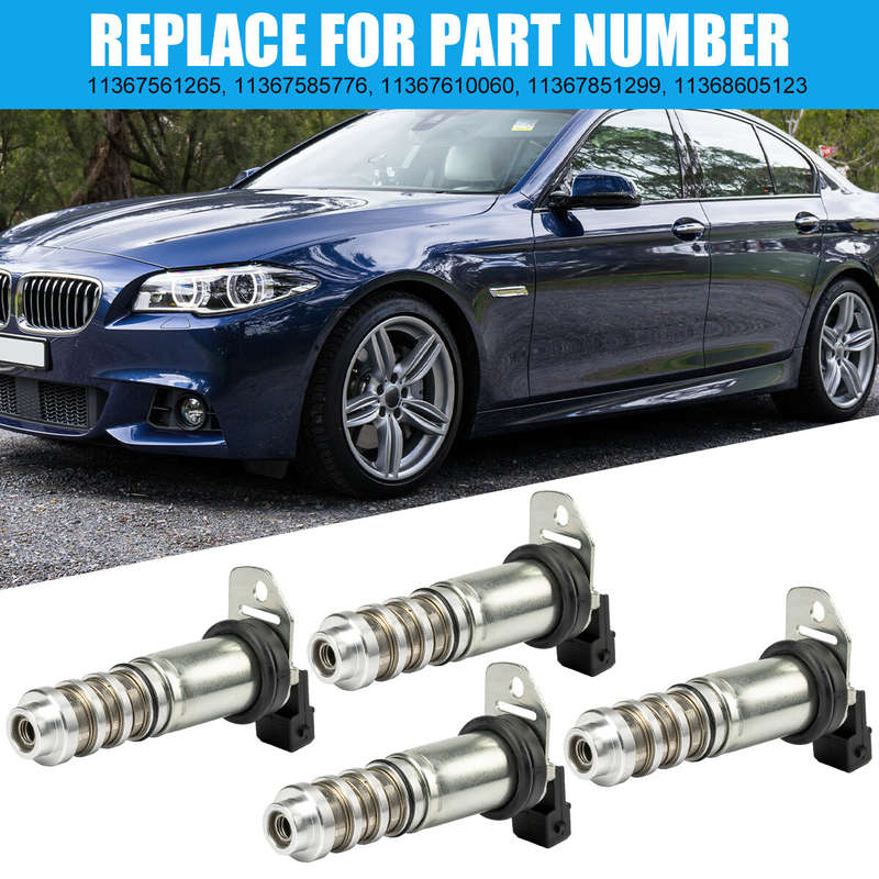 4PCS VANOS Solenoid Valve for BMW 135i 335i 550i 650i X3 X5 X6 N55 11368605123