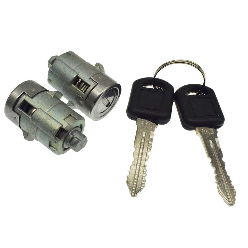 For CHEVROLET GMC Silverado Tahoe Ignition Lock Cylinder W/Keys & CLIPS Set
