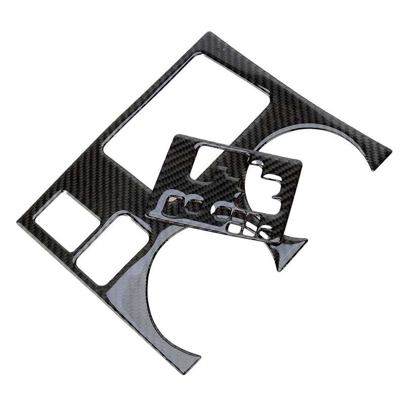 Carbon Fiber Gear Shift Frame Cover Trim Fit for LHD Toyota Highlander 08-13