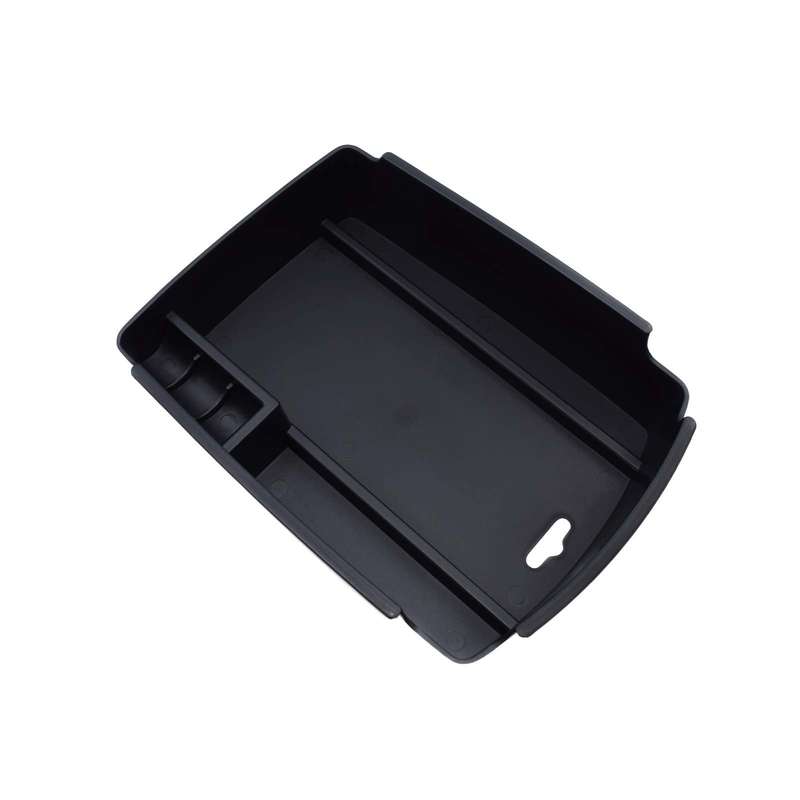Black Armrest Storage Box Center Console holder Tray For Kia Sportage 16-18 New
