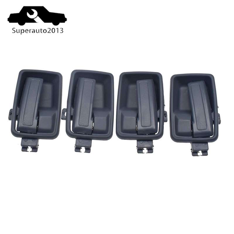 4X Front Rear Left Right Interior Door Handles For 88-95 Isuzu TFR KBZ KB Pickup