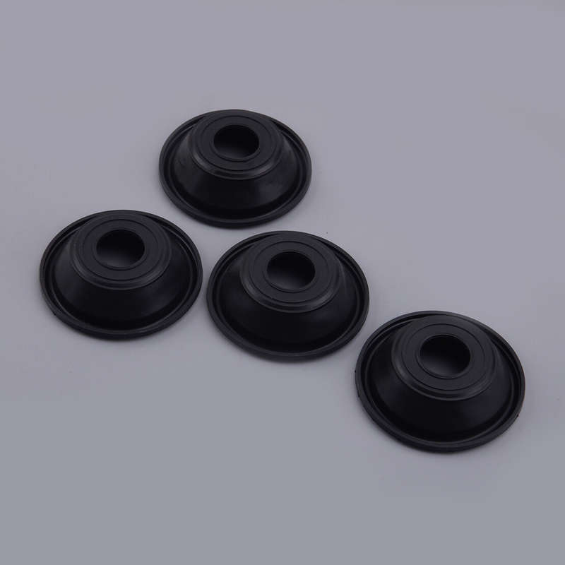 4x Rubber Carburetor Plunger Diaphragm Fit for Kawasaki ZR7S ZR750 2000-2005