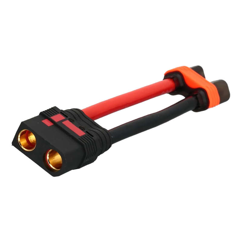 QS8 Female to 6mm Male Connector 8AWG 4" For Surron EBMX Battery Adapter Cable