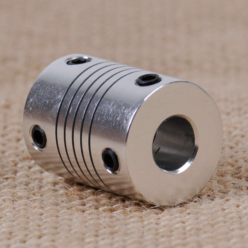 5mmx8mm Flexible Shaft Coupler Coupling Fit for 3D Printer Z Axes CNC Motor