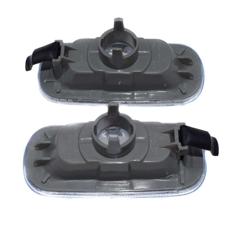 New 2 PCS Side Width Light Housing Cap Clear Lens Fit Audi A4 B6 B7 A6 C5 02-08