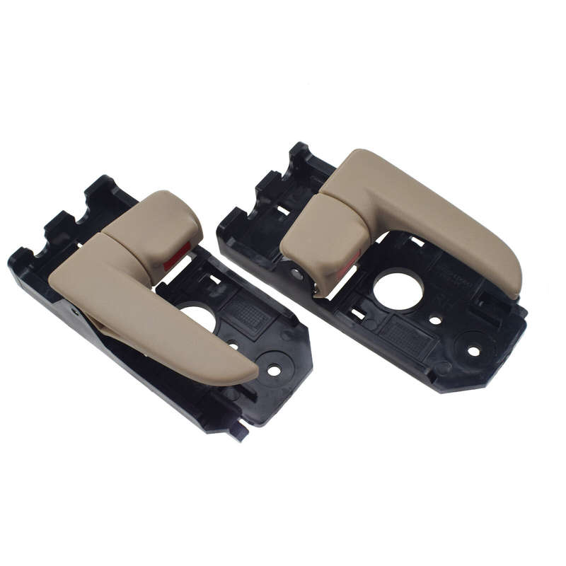 4PCS Beige Front Rear Left Right Interior Door Handles for 2004-2009 Kia Spectra