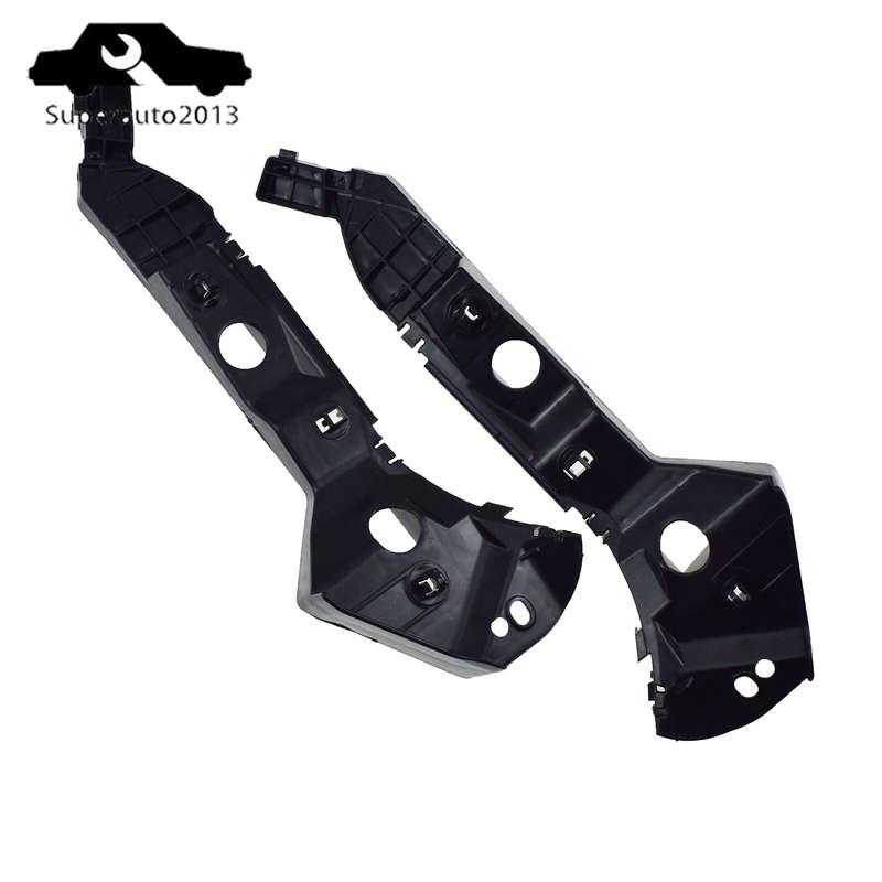 For Toyota Echo Base 2003-2005 Pair Left Right Bumper Cover Side Support Bracket