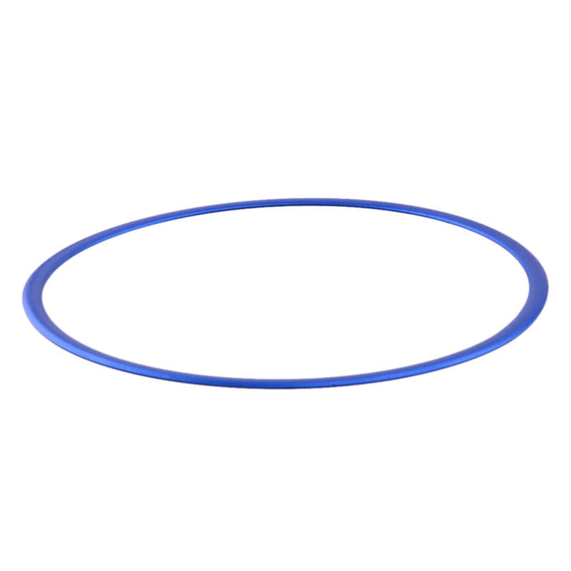 Blue Steering Wheel Center Trim Ring Fit For Jeep Wrangler Compass Patriot New