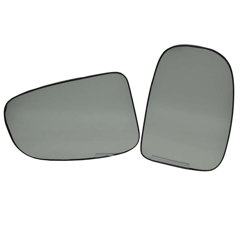 Pair Left & Right Side View Mirror Glass Heated For 2010-2017 Toyota Prius New