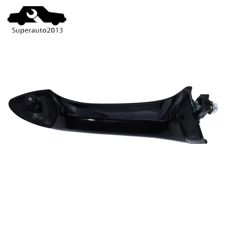 New Exterior Door Handle Front Left Black For 1999-2006 BMW X5 E53 51218257737