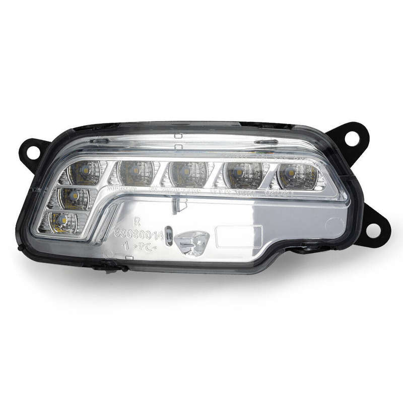 For 2010-2011 Mercedes Benz E250 E350 E550 LED Fog Lights DRL Bar Bumper Lamps