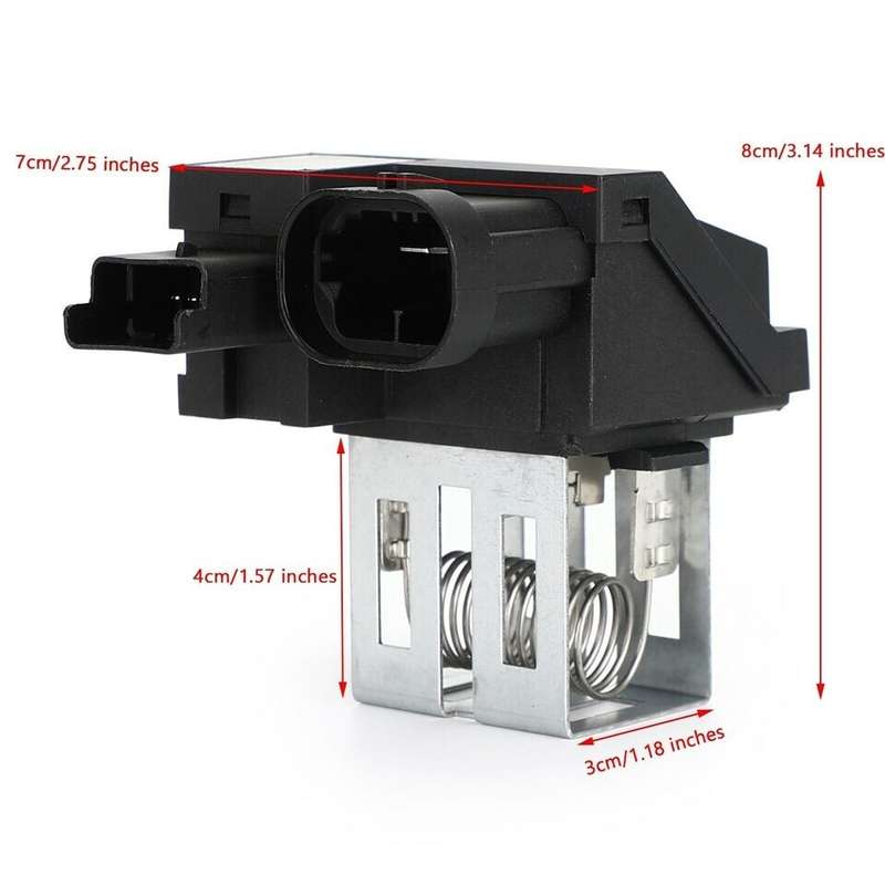 Fan radiator Fan motor relay resistance 9662872380 For Citroen Peugeot 207
