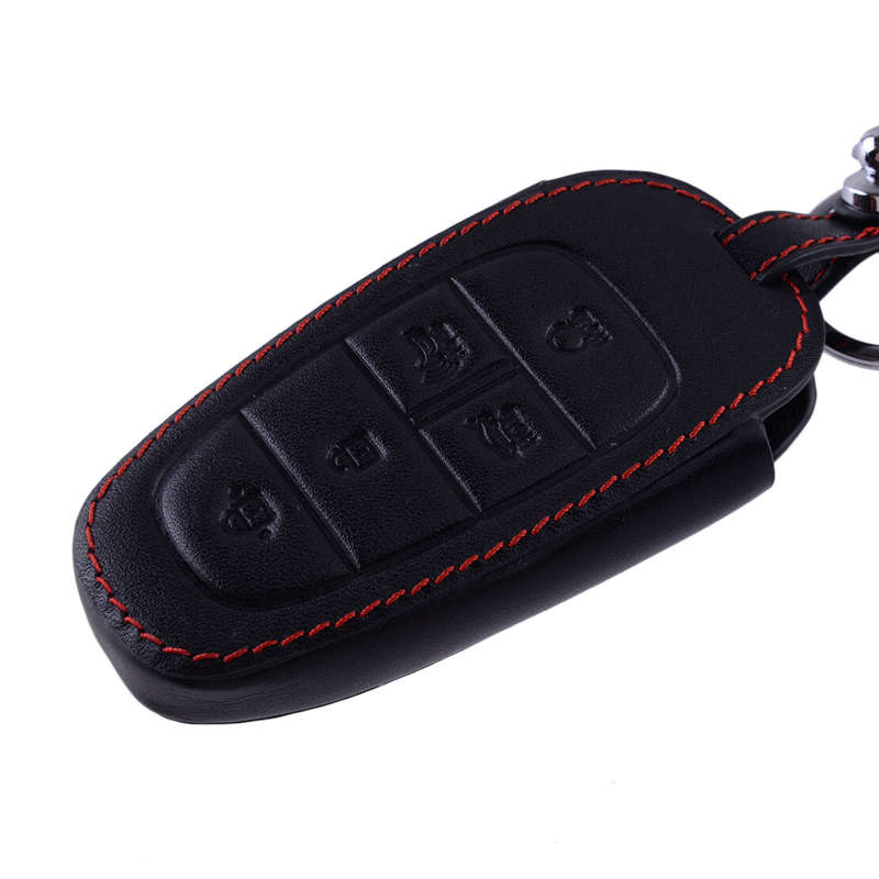 5 Button PU Leather Remote Key Fob Case Cover fit for Hyundai Sonata 2020-2022