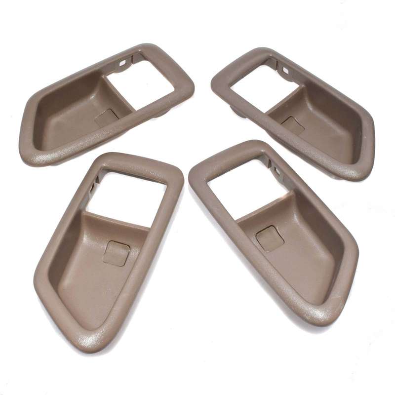 4X Beige Inside Front Rear Left Right Door Handle Cover For 1997-01 Toyota Camry
